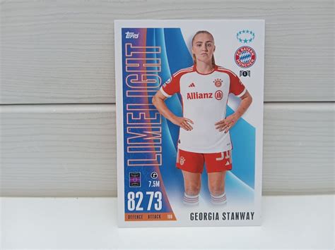 Topps Match Attax Georgia Stanway Bayern M Nchen