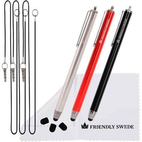 Lot De 3 Stylets De Haute Précision Pour Écrans Tactiles De 5 5 Avec