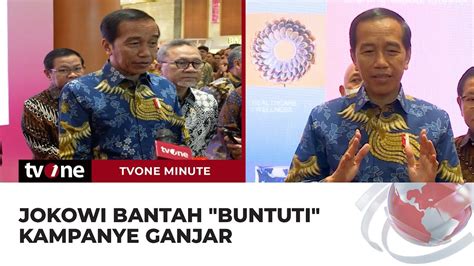 Bantah Buntuti Kampanye Ganjar Jokowi Ndak Seperti Itu Tvone