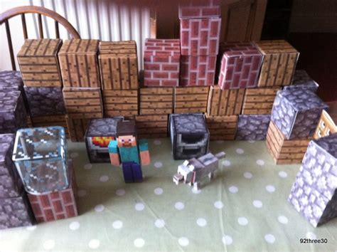 Minecraft Papercraft Giant Papercraft Studio By Petshopbox On