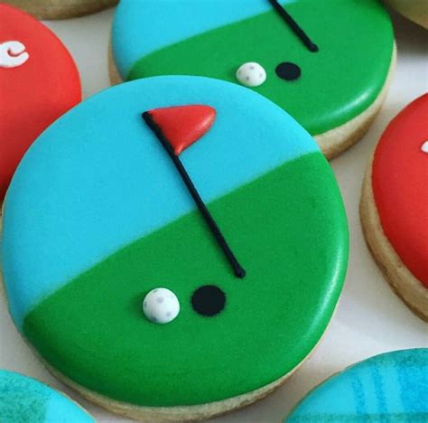 Love These Golf Cookies Golf Cookies Sugar Cookie Royal Icing Sugar