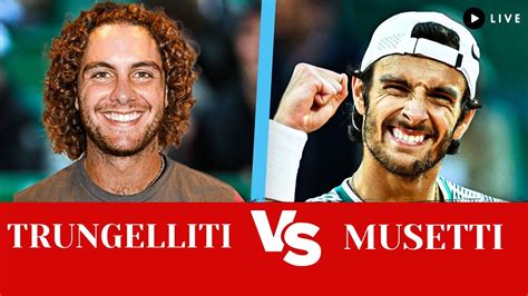 Atp Live Lorenzo Musetti Vs Marco Trungelliti Atp Umang Tennis