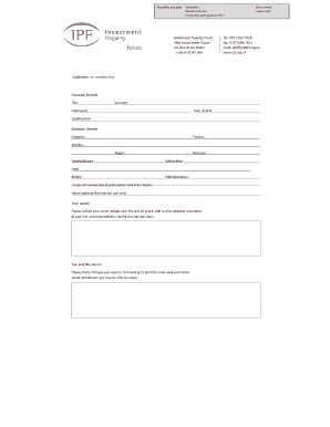 Fillable Online Ipf Org Application Form Word Version Amended