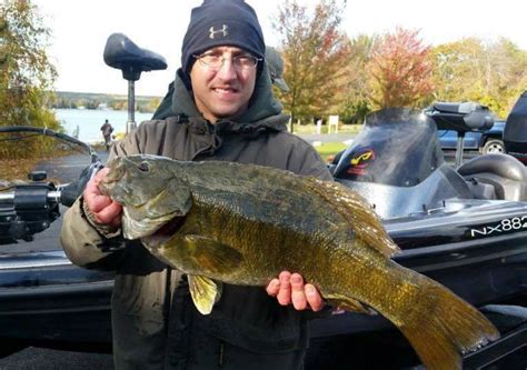 Michigan Angler Breaks Year Old Record For Smallmouth Bass Men S