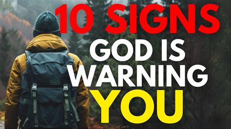 Signs God Is Warning You Youtube