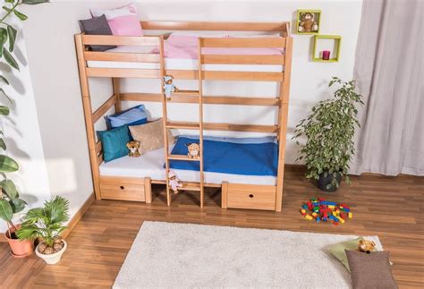 Детская двухъярусная кровать-трансформер Steiner Shopping Funktionsbett Tim