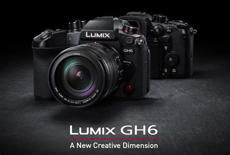 Industry News Panasonic Lumix GH6 Camera With Dual Output Gain