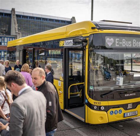 BVG präsentiert neue Elektrobusse für Hauptstadt WELT