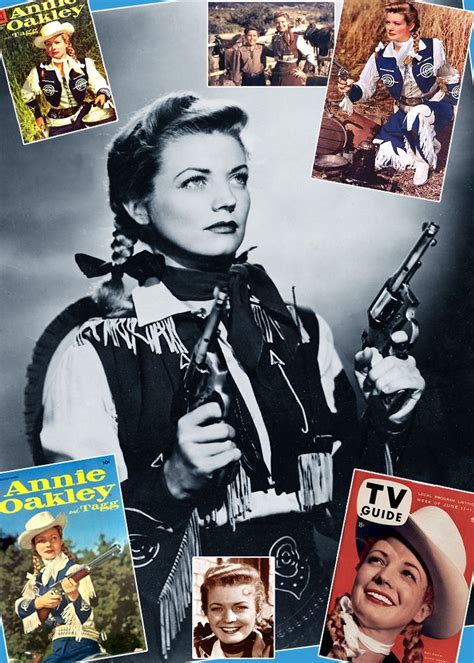 Iconic Actress Gail Davis As Annie Oakley