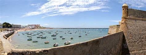 Castillo De Santa Catalina Castle Wall Overlooking Playa La Caleta