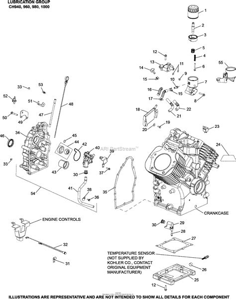 Kohler Ch Generator Hp Kw Parts Diagram For