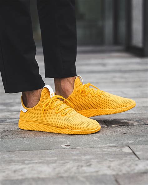 Now Available Pharrell X Adidas Tennis Hu Solids Pack Sneaker Shouts