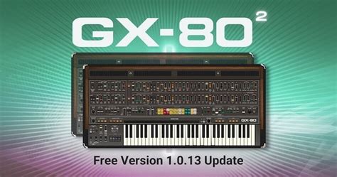 Cherry Audio updates GX-80 synth + All plugins now support macOS Ventura