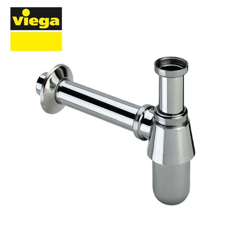 VIEGA 100674 Flaschensifon 1 1/4"x 32mm Modell 5753, chrom Siphon