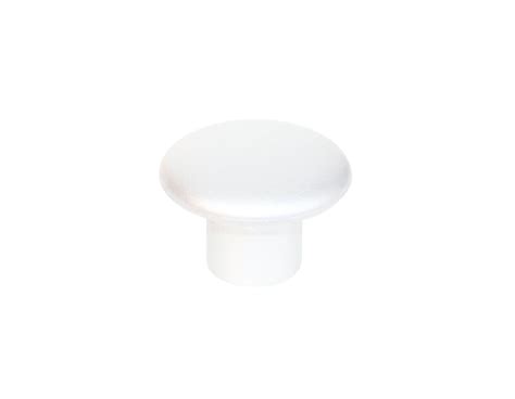 Bouton De Meuble Plastic Blanc Mm Brico D P T