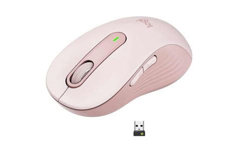 Logitech Signature M650 Cordless Mouse Pink — Network Computer Wireless