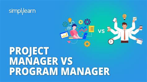 Project Manager Vs Program Manager Whats The Difference Project