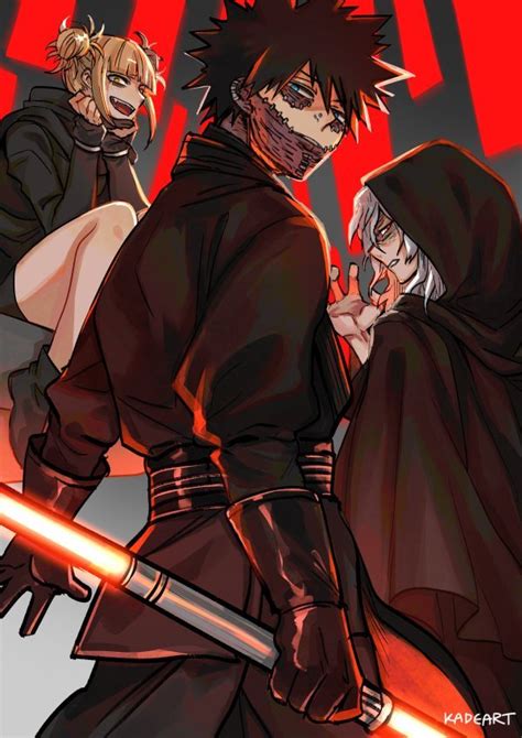 Shigaraki And Dabi And Toga Star Wars Shigaraki Tomura Fan Art