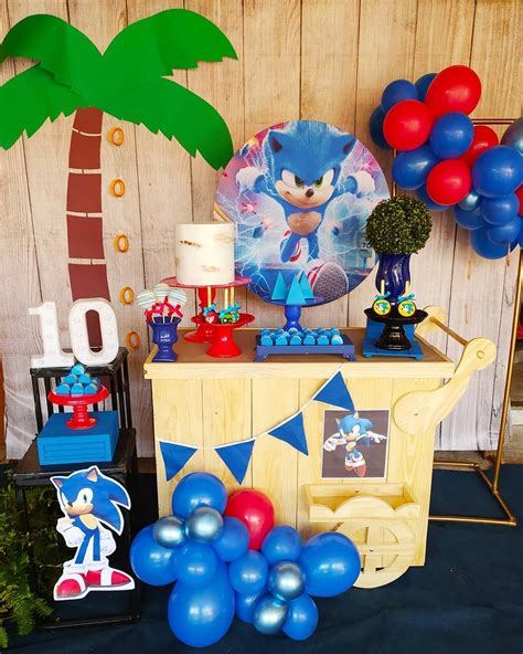 Festa Sonic Decora Es Lind Ssimas Que V O Encantar Os Pequenos