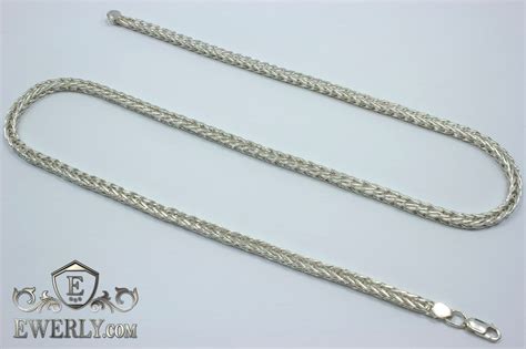 Купить цепочку Колос из серебра 925 пробы - интернет магазин ювелирных ...