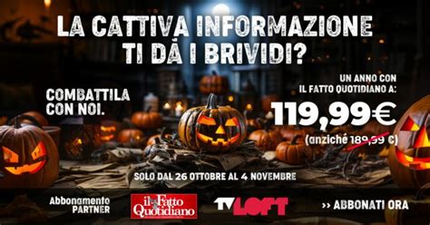 Le Notizie Del Fatto A Un Prezzo Speciale C Tempo Fino Al Novembre