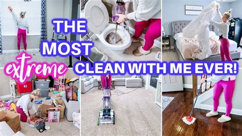 SUPER EXTREME MOTIVATING CLEAN WITH ME 2021 ALL DAY SPEED CLEANING