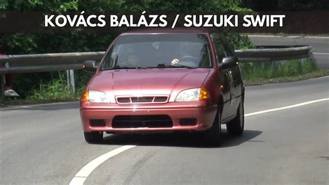 Kovács Balázs Suzuki Swift Bázis Bau Szlalom verseny 2023