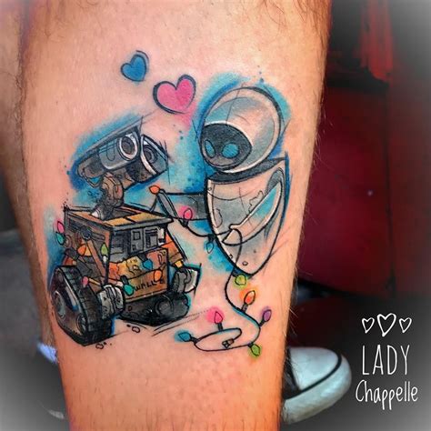 Walle And Eve 💙💙 Tattoo Ideen Oberschenkel Tattoo Kleine Tattoos