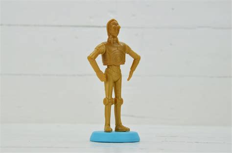 Vintage Collectible Star Wars Plastic C 3po Car Figurine Etsy