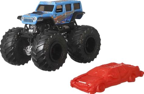Машина Hot Wheels Hot Wheels Monster Trucks FYJ44 синяя купить на OZON по низкой цене 1934643802