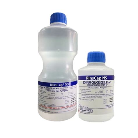 Rinscap Normal Saline Sodium Chloride Irrigation Solution Ml Ml