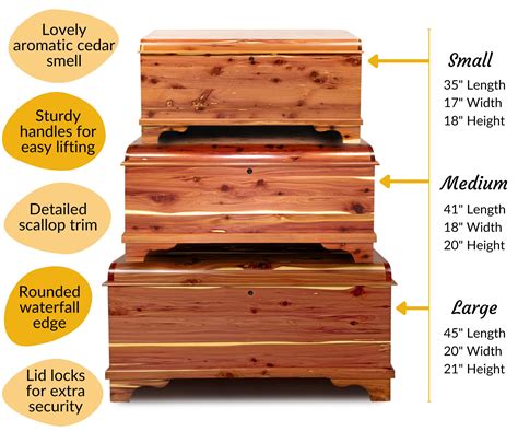 Buy DutchCrafters 45 Amish Heirloom Aromatic Red Cedar Hope Chest With