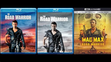 Mad Max The Road Warrior Dvd Vs Blu Ray Vs K Blu Ray Comparison