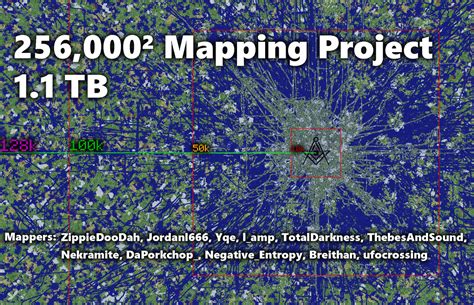 1170gb Of 2b2t 256000² Mapping Project Info And Download In Comments