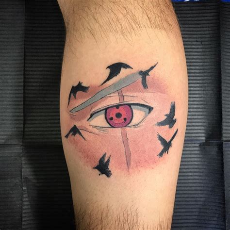 Sasuke Uchiha Mangekyou Sharingan Tattoo - Jasmiini pensas