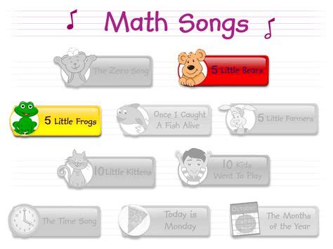 10 Math Songs ideas | math songs, math, math addition