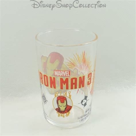 Verre Iron Man DISNEY MARVEL Avengers Iron Man 3 Amora Moutarde D