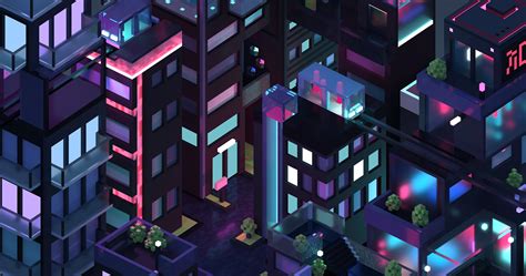 Neon City On Behance