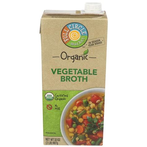 Full Circle Organic Vegetable Broth Hy Vee Aisles Online Grocery Shopping