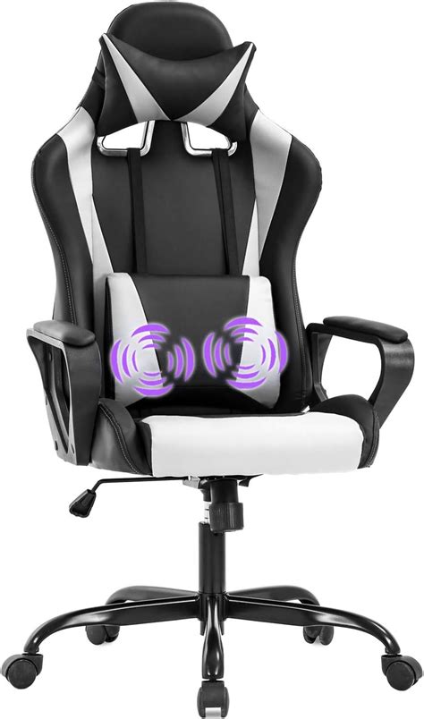 Gaming Chair Massage Office Chair Racing Chair With India Ubuy