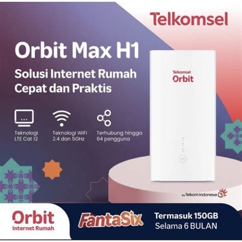 Jual Telkomsel Orbit MAX H1 B628 350 Modem Wifi Router 4G Shopee