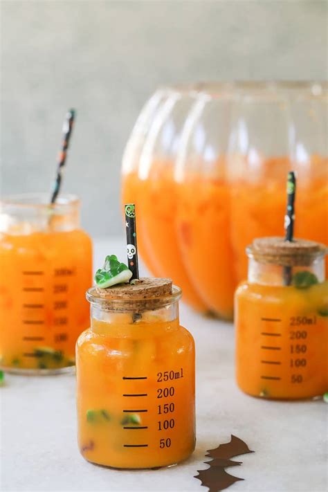 Three Ingredient Halloween Punch For Kids Sugar And Charm