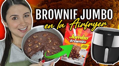 BROWNIE De CHOCOLATINA JUMBO En La AirFryer Do It Laura YouTube