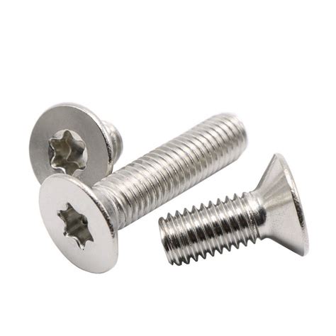 ISO 14581 Stainless Steel Countersunk Head Screws With Hexalobular Slot