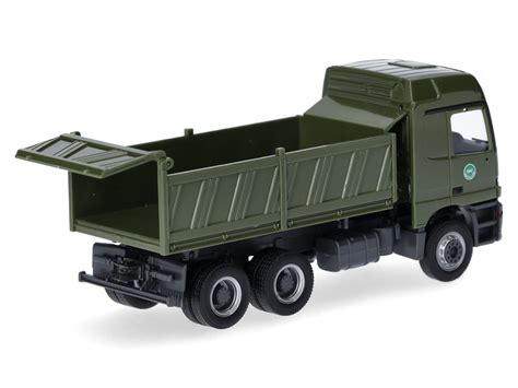 Herpa 747004 H0 LKW Mercedes Actros L 96 Baukipper LKW Bundeswehr