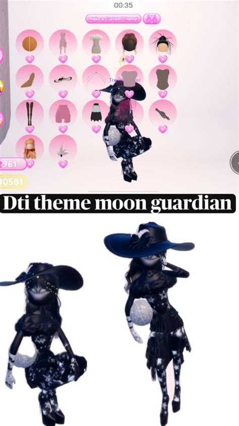 Dti Theme Moon Guardian In 2024 Dress To Impress Role Play Outfits