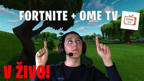 Prvo Fortnite Potem Pa Ome Tv Fortnite Live Slo Youtube