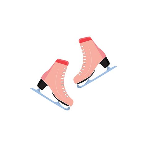 Ice Skates Icon Set Flat Set Of Ice Skates Vector Icons For Web Design