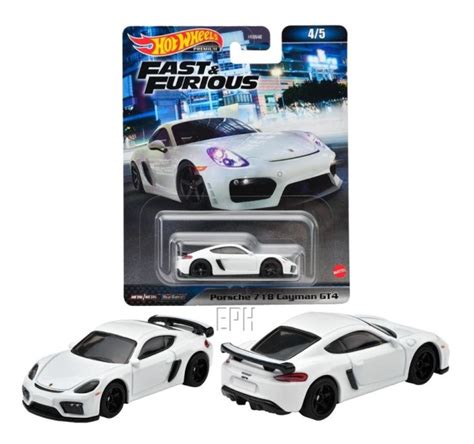Promo Hot Wheels Fast Furious Porsche 718 Cayman GT4 PREMIUM Kota Malang Erik Erik Tokopedia