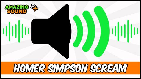 Homer Simpson Scream Sound Effect Hd Youtube